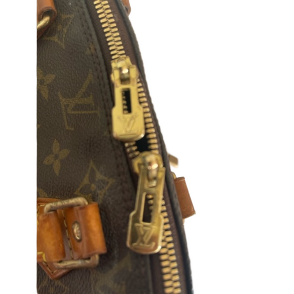 LOUIS VUITTON Monogram Alma PM Handbag and lock and key #344, EUC Normal Wear - Picture 7 of 15